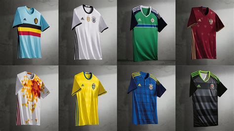 adidas european team kits